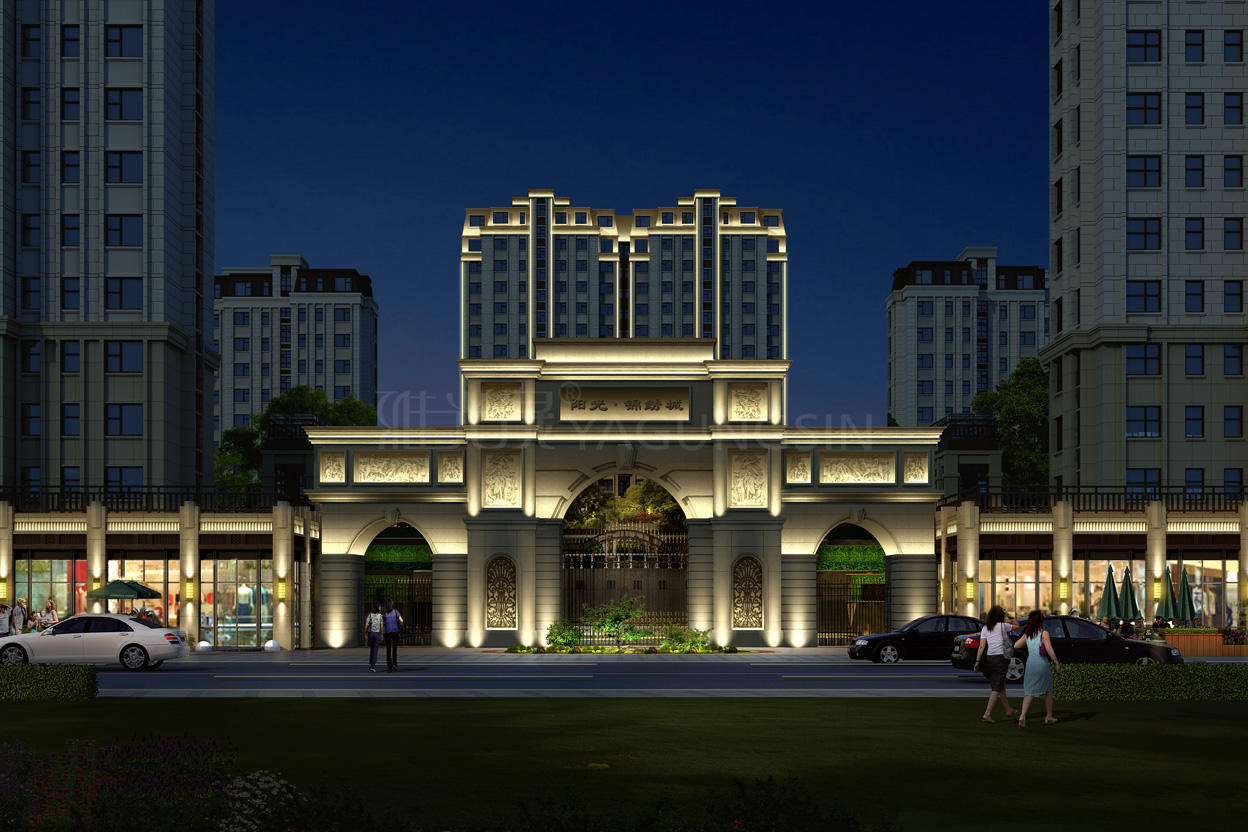 大門照明設(shè)計(jì)